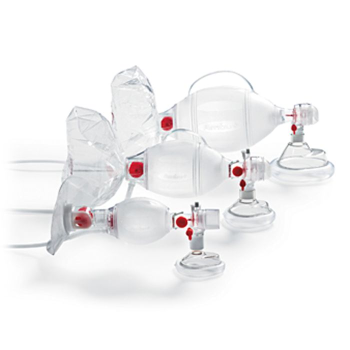 BAG RESUSCITATOR W/MASK INFANT (12/CASE)