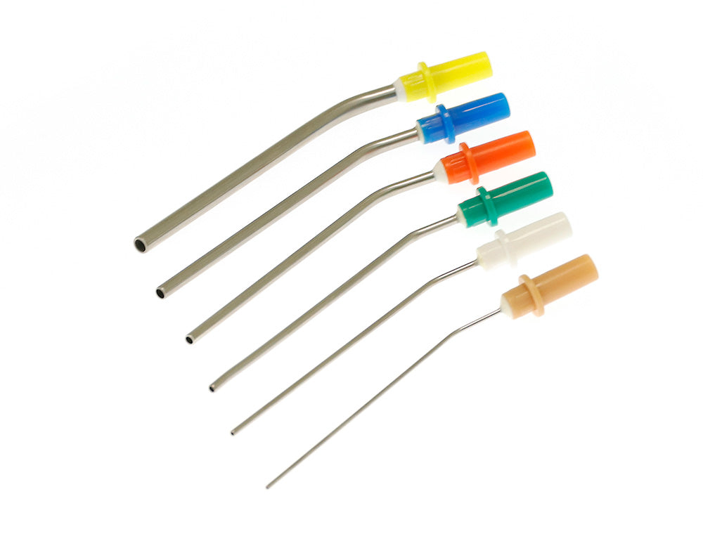 SUCTION TIP MEDIPLAST® 7 FR. STAINLESS STEEL STERILE (20/BX)