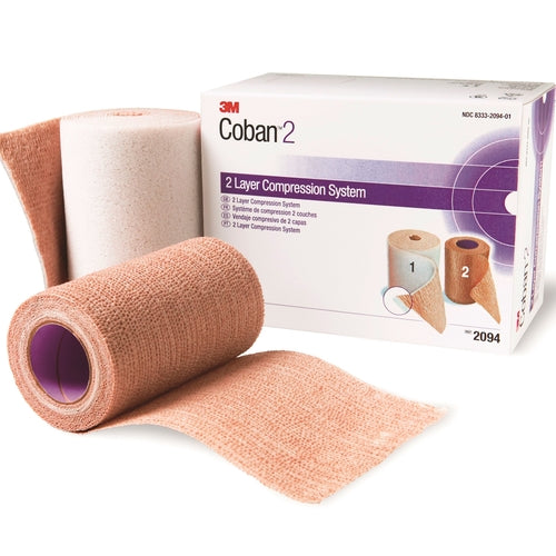 2 LAYER COMPRESSION BANDAGE SYSTEM 3M™ COBAN™ (1KT/BX 8BX/CS)