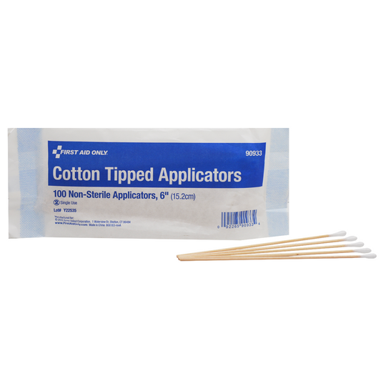 APPLICATOR,TIPPED,COTTON,L 6IN,REG TIP,STER,WOOD SHAFT,DISP (1000PK/CS - 2EA/PK)