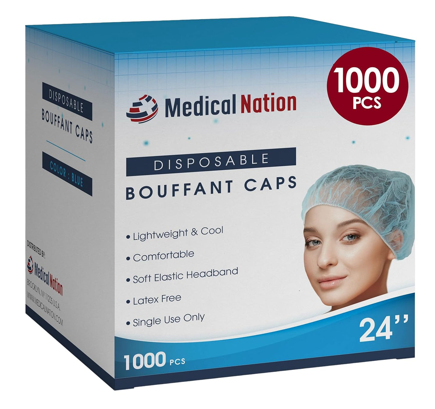 BOUFFANT CAP (1000/BOX)